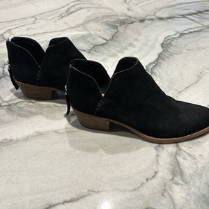 BP booties from Nordstrom. Black. Size 8. Suede.